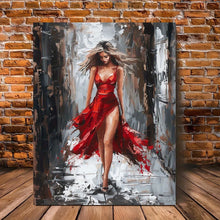 Charger l'image dans la galerie, La Dame a la Robe Rouge
